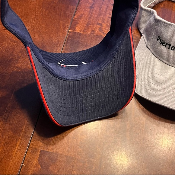 Bundle of 3 Puerto Vallarta visors (adjustable backs) never worn - Picture 5 of 10